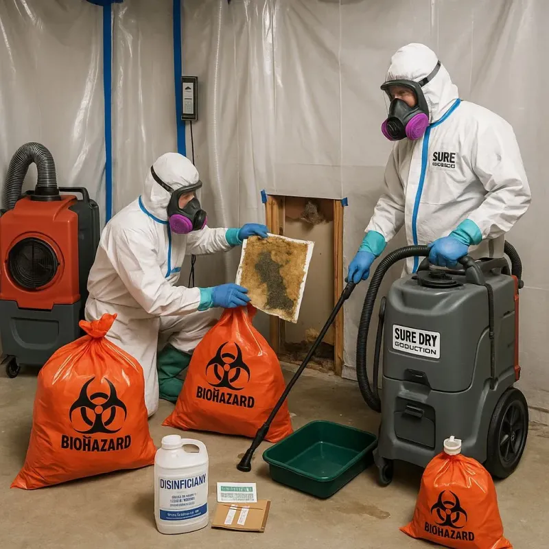 Contaminated Water Handling Protocols process in Corozal Municipio, PR
